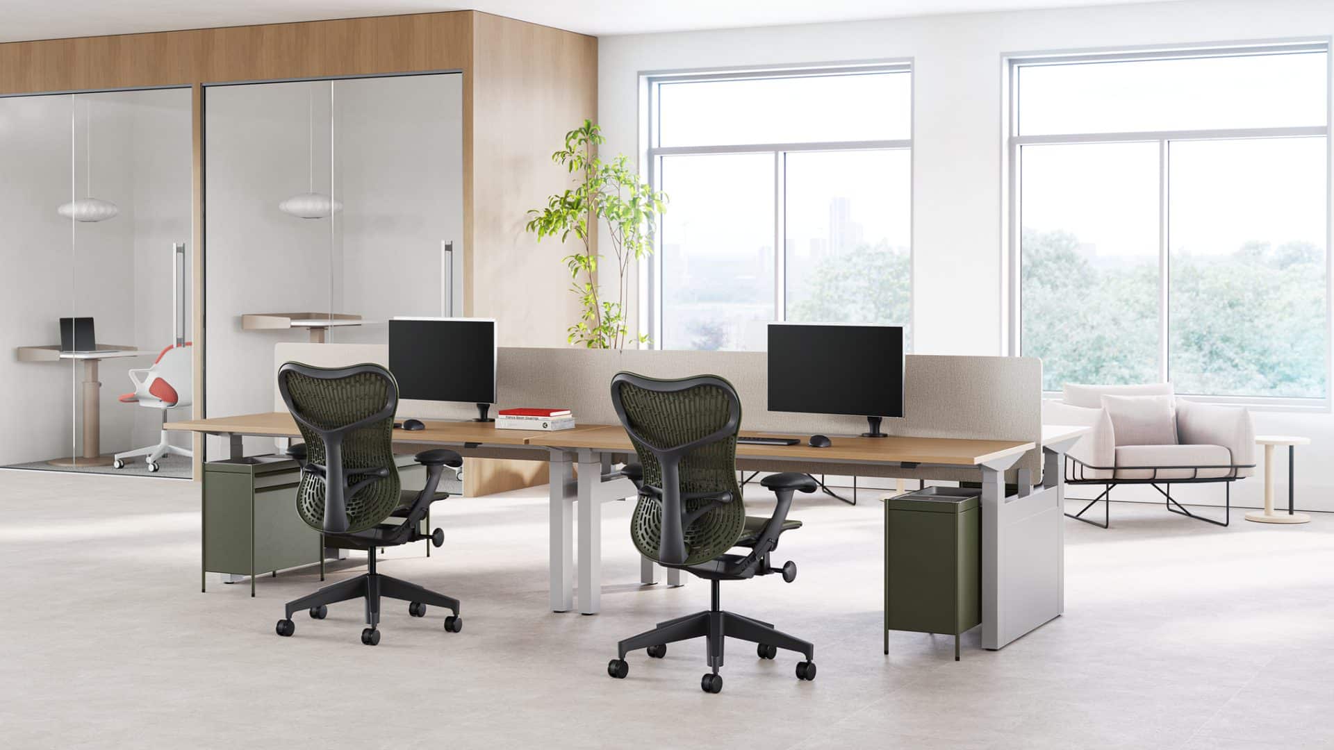 HERMAN MILLER-MIRRA 2-LIFESTYLE OFFICE
