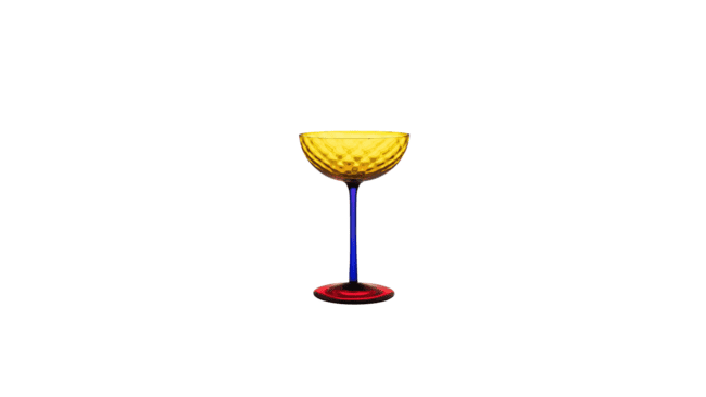 Champagne Glass in Murano Glass