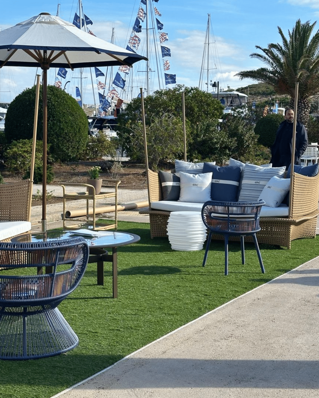 AVAX Lounge at the Olympic Yacht Show 2026 in Lavrio